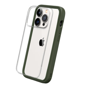RhinoShield Mod NX para iPhone 14 Pro verde militar