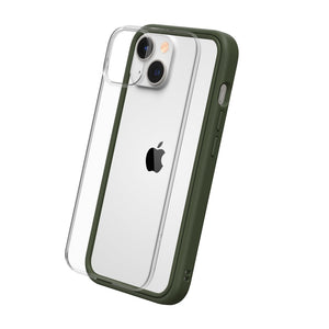 RhinoShield Mod NX para iPhone 14 verde militar