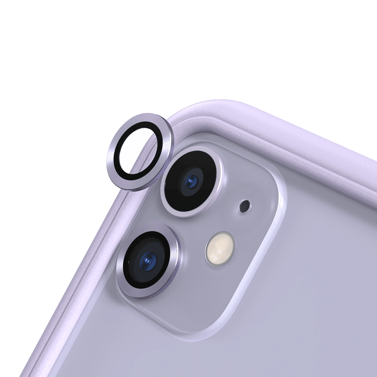 Protector de lente de cámara diseñado para iPhone 11, JanCalm sin reflejos,  HD transparente, ultra delgado, antiarañazos de vidrio templado para iPhone  11 (2 unidades) (transparente) : : Electrónicos
